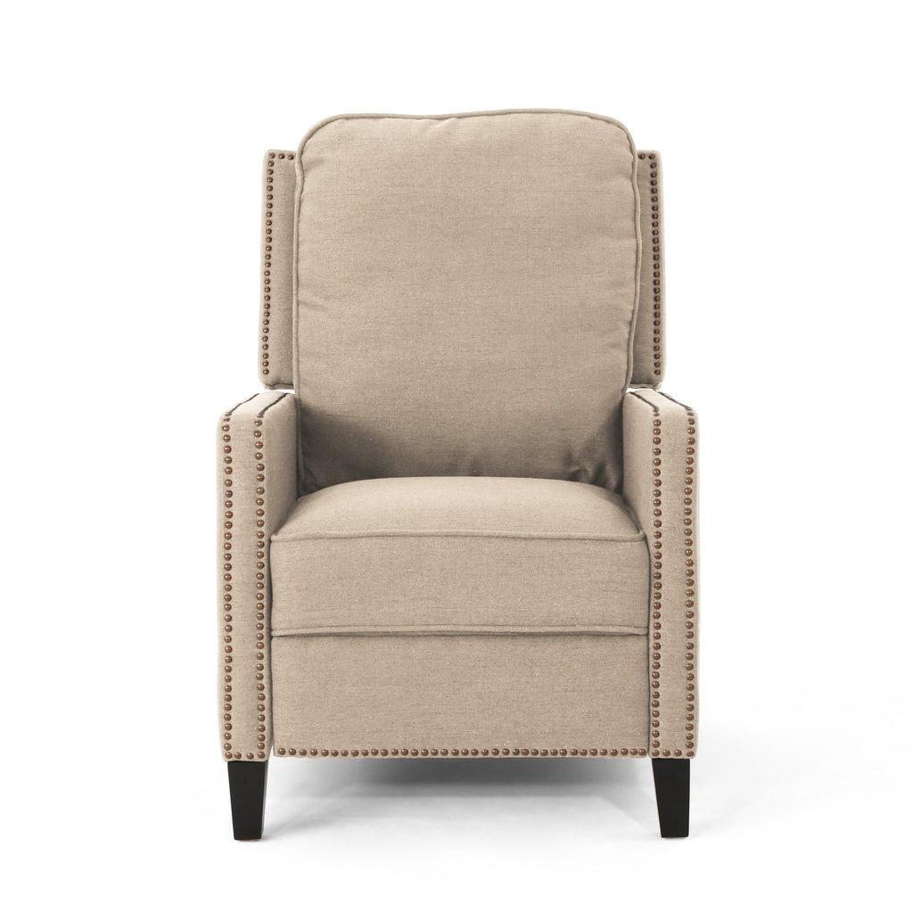 Fauteuil inclinable traditionnel en tissu Cecelia par Christopher Knight Home