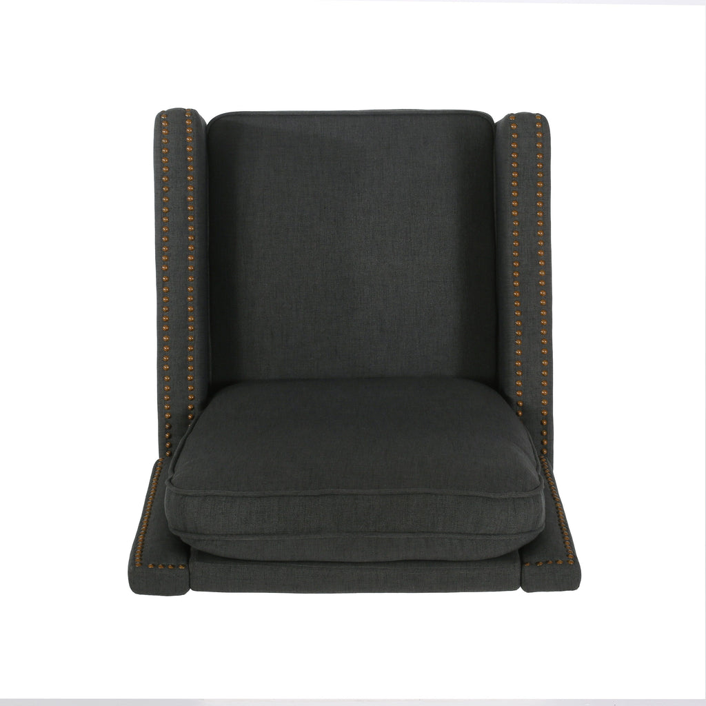 Fauteuil inclinable traditionnel en tissu Cecelia par Christopher Knight Home