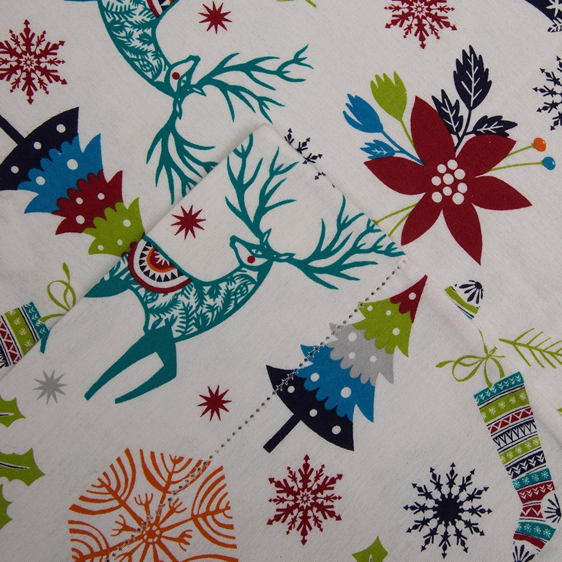 Parure de lit Celeste Home en coton épais 190 g/m², flanelle et velours