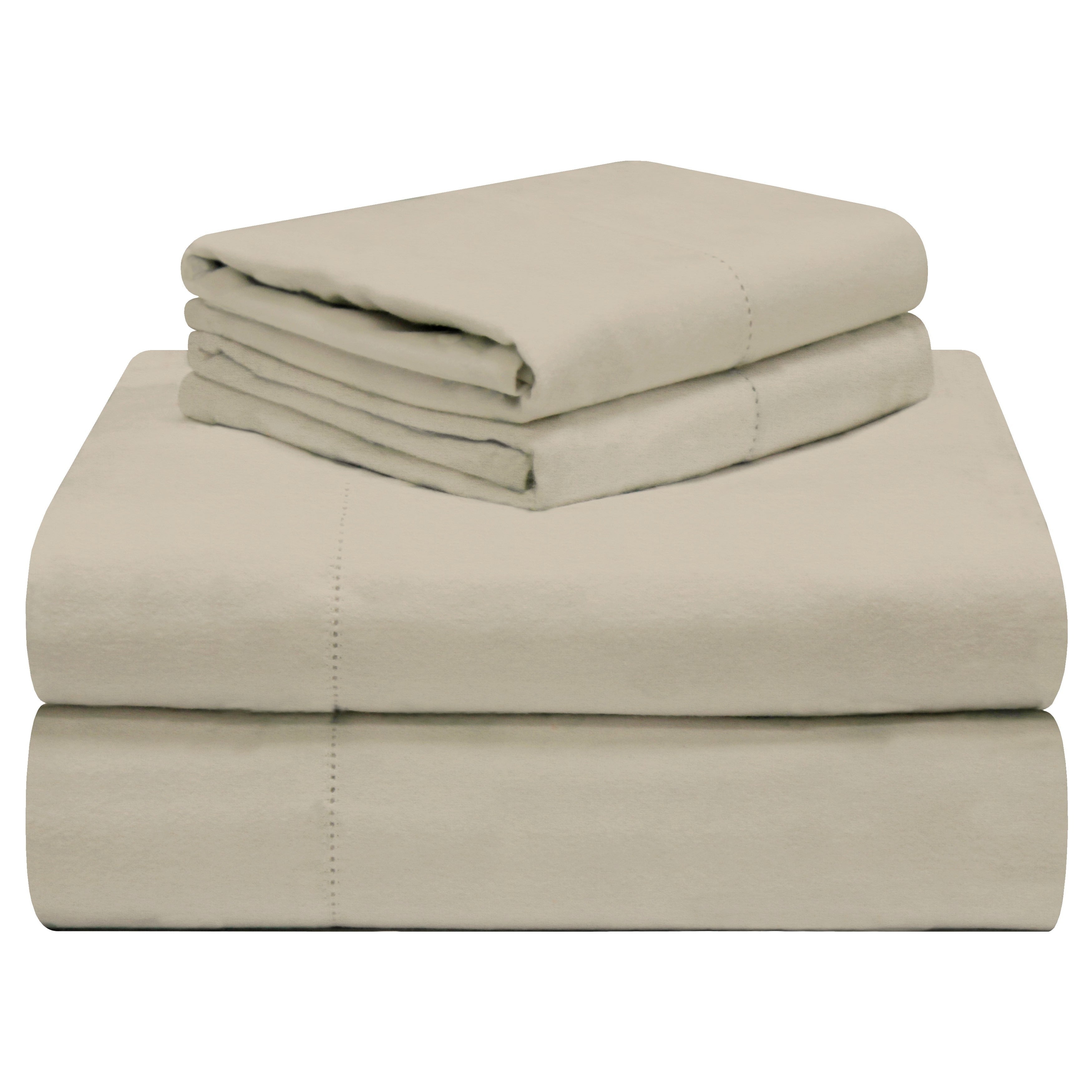 Parure de lit Celeste Home en coton épais 190 g/m², flanelle et velours