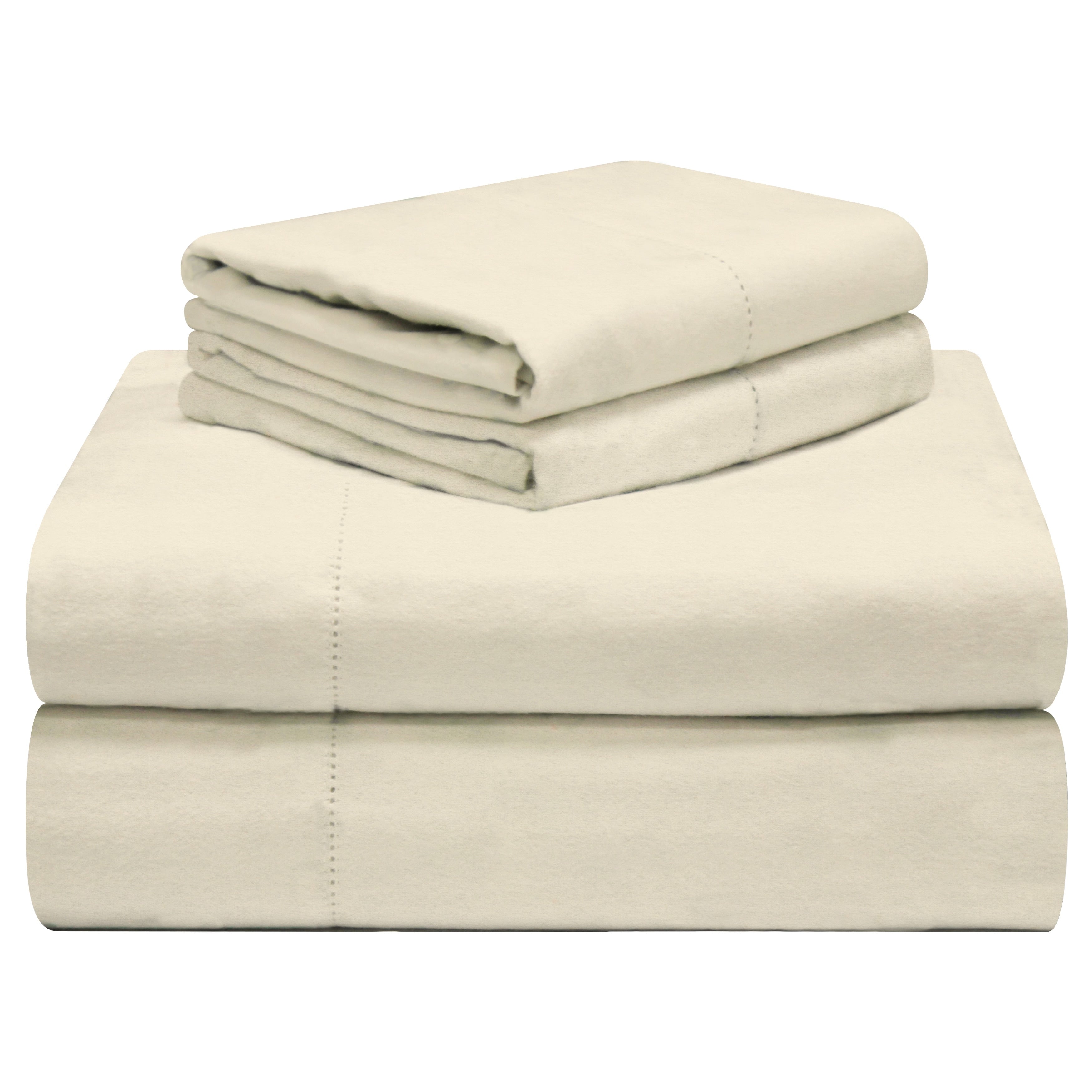 Parure de lit Celeste Home en coton épais 190 g/m², flanelle et velours