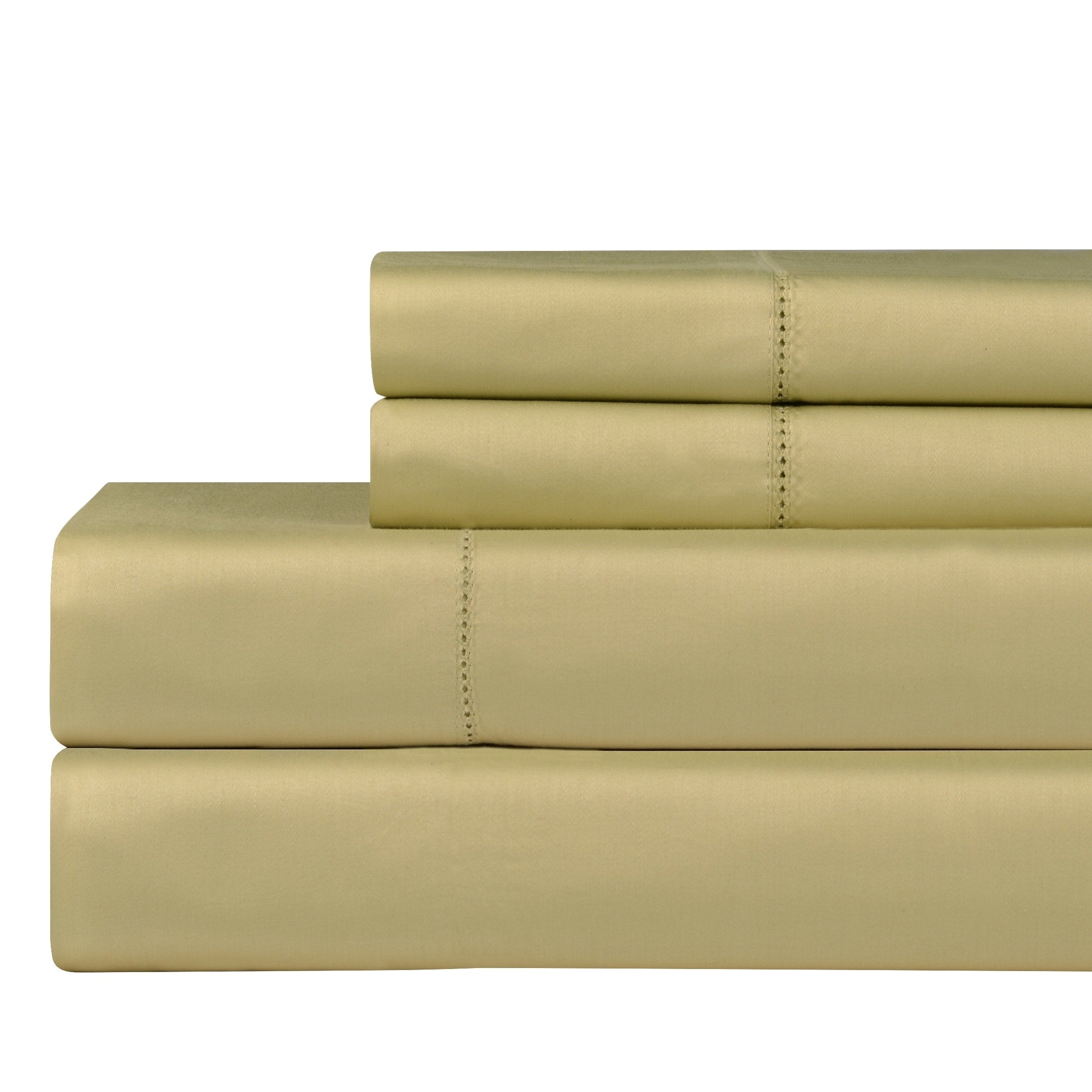 Parure de lit Celeste Home en satin de coton Pima 610 fils avec poche profonde