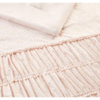 Parure de lit en microfibre ultra douce rose Princesse Céleste avec oreiller Lune