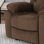 Fauteuil inclinable coulissant en microfibre Celestina Bubba par Christopher Knight Home