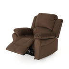 Fauteuil inclinable coulissant en microfibre Celestina Bubba par Christopher Knight Home