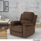 Fauteuil inclinable coulissant en microfibre Celestina Bubba par Christopher Knight Home