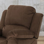 Fauteuil inclinable coulissant en microfibre Celestina Bubba par Christopher Knight Home