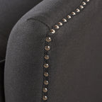 Fauteuil inclinable en tissu capitonné Cerelia par Christopher Knight Home