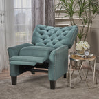 Fauteuil inclinable en tissu capitonné Cerelia par Christopher Knight Home