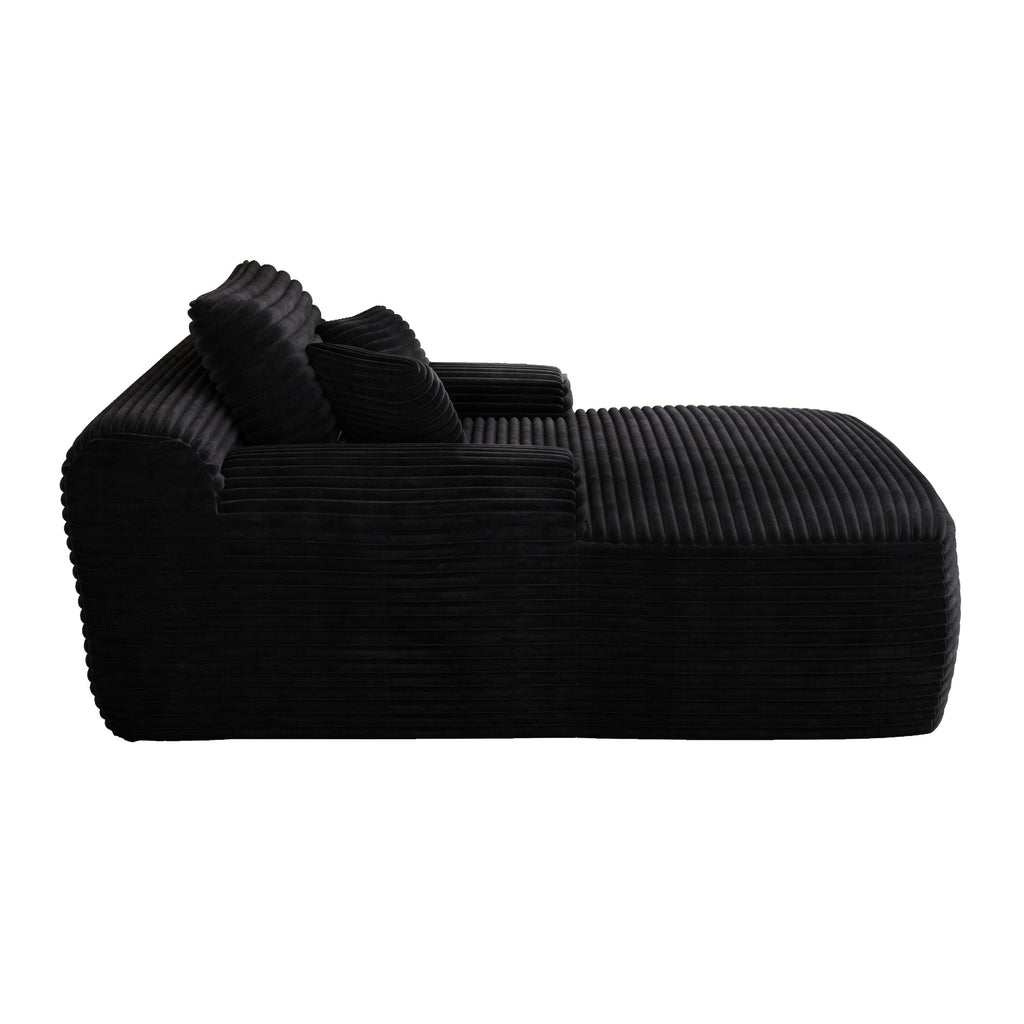 Chaise longue, canapés pour salon, canapé-lit rembourré surdimensionné pour l'intérieur, canapé-lit Cloud pour l'intérieur, siège profond