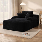 Chaise longue, canapés pour salon, canapé-lit rembourré surdimensionné pour l'intérieur, canapé-lit Cloud pour l'intérieur, siège profond