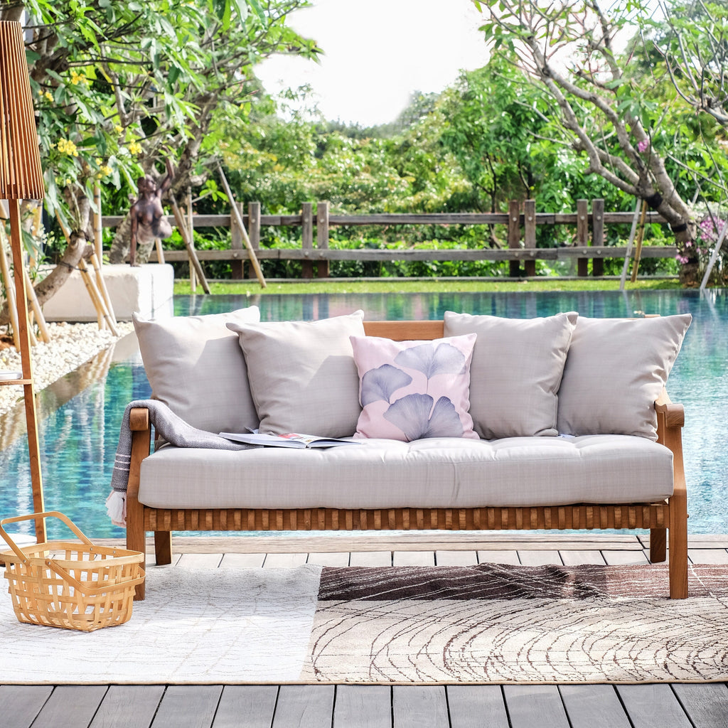 Ensemble de conversation Cambridge Casual Chara 5 pièces en teck pour patio