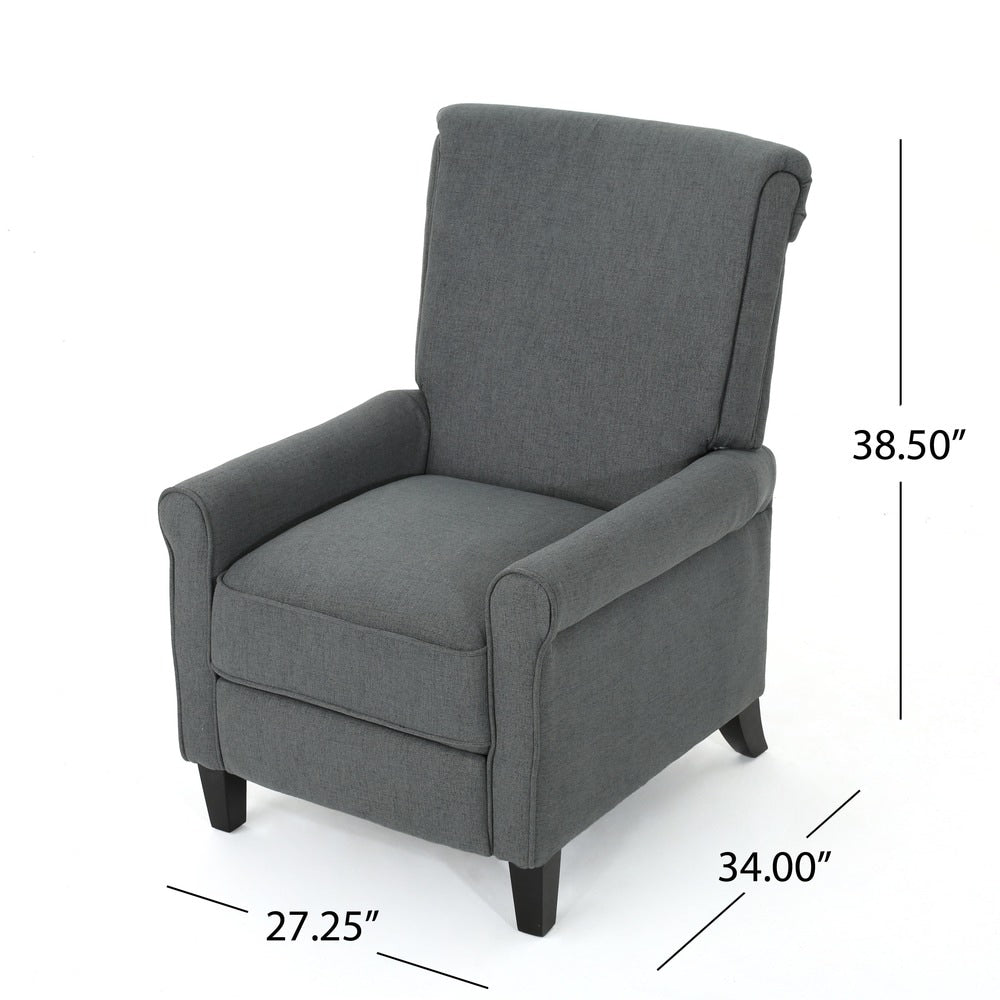 Fauteuil inclinable traditionnel en tissu Charell par Christopher Knight Home
