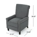 Fauteuil inclinable traditionnel en tissu Charell par Christopher Knight Home