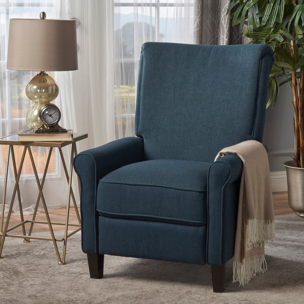 Fauteuil inclinable traditionnel en tissu Charell par Christopher Knight Home