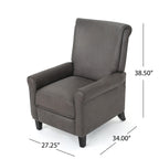 Fauteuil inclinable traditionnel en microfibre Charell par Christopher Knight Home