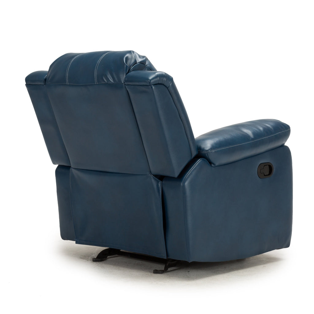 Fauteuil inclinable à bascule Charleston en cuir et gel par Greyson Living