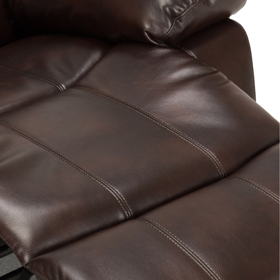 Fauteuil inclinable à bascule Charleston en cuir et gel par Greyson Living