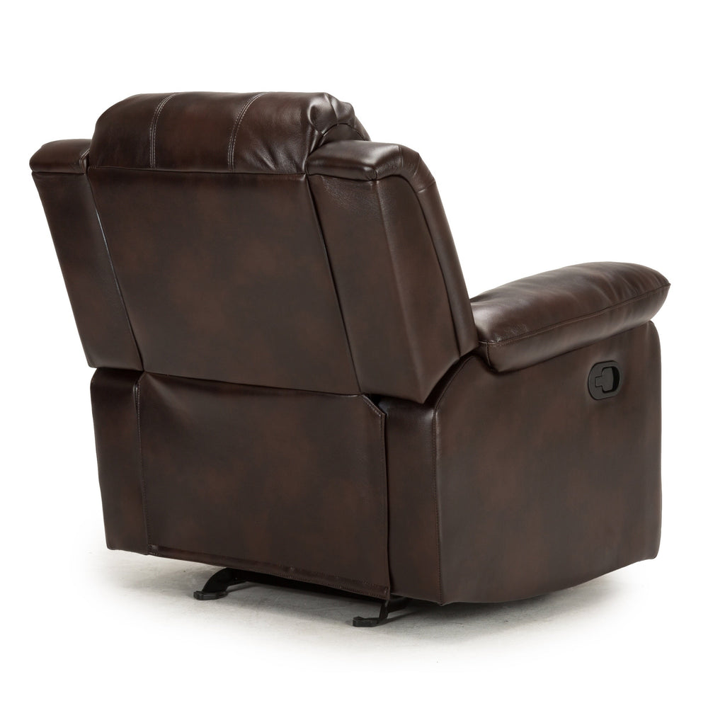 Fauteuil inclinable à bascule Charleston en cuir et gel par Greyson Living