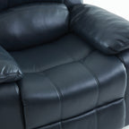 Fauteuil inclinable à bascule Charleston en cuir et gel par Greyson Living