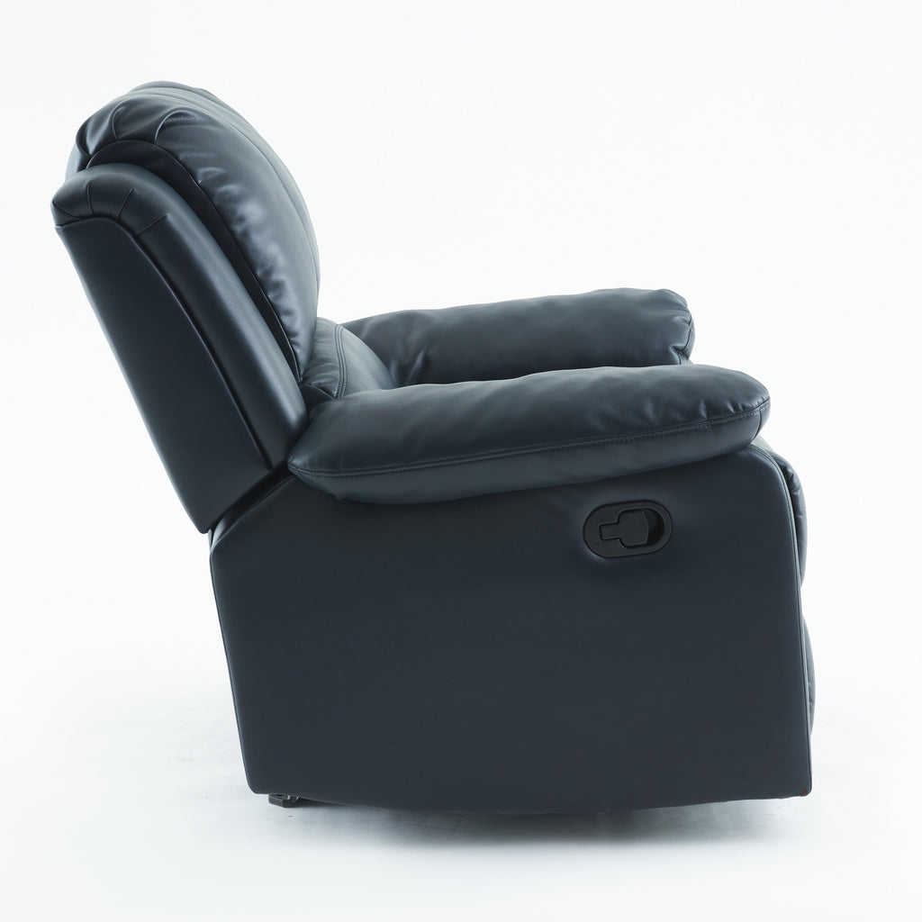 Fauteuil inclinable à bascule Charleston en cuir et gel par Greyson Living