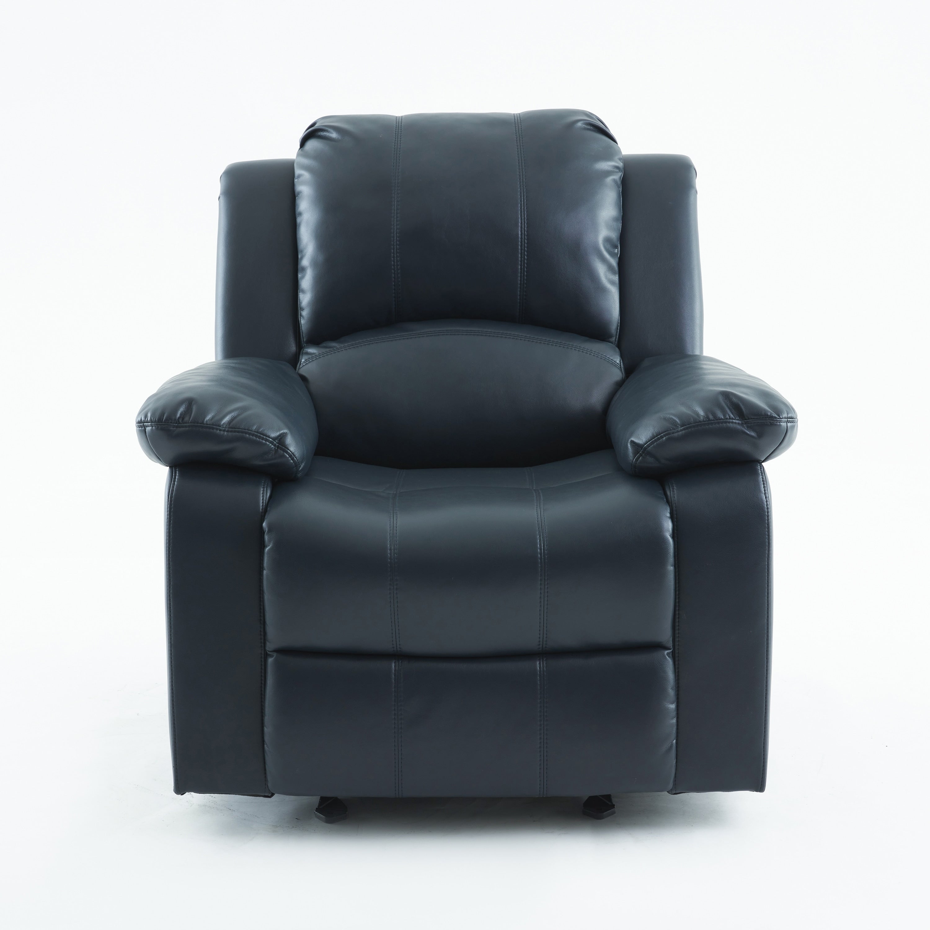 Fauteuil inclinable à bascule Charleston en cuir et gel par Greyson Living
