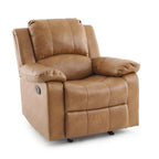 Fauteuil inclinable à bascule Charleston en cuir et gel par Greyson Living