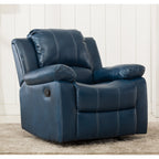 Fauteuil inclinable à bascule Charleston en cuir et gel par Greyson Living