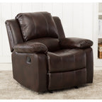 Fauteuil inclinable à bascule Charleston en cuir et gel par Greyson Living
