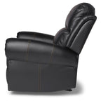 Fauteuil club inclinable Charlie en cuir PU par Christopher Knight Home