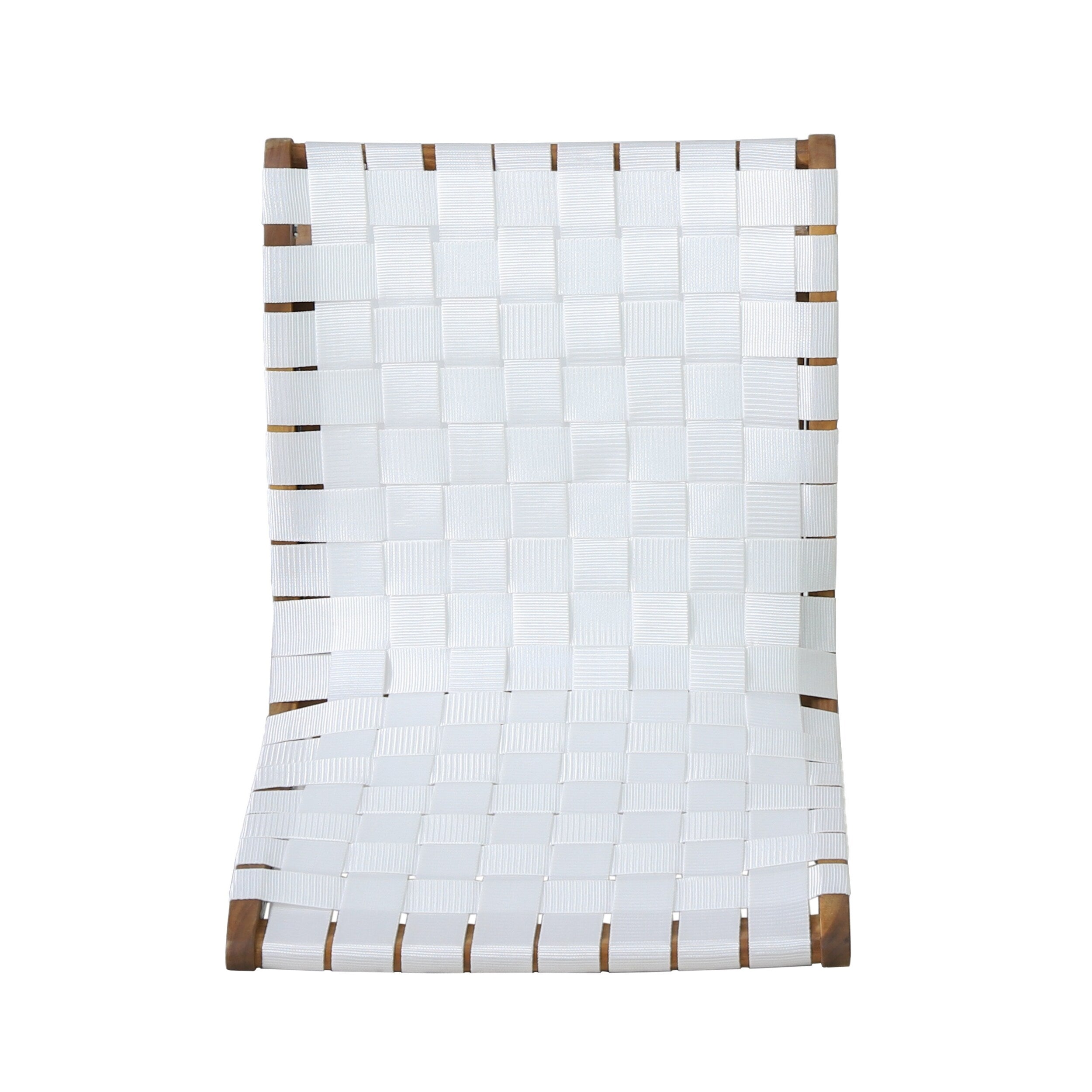 Ensemble de chat d'extérieur Charlotter en corde et bois d'acacia par Christopher Knight Home