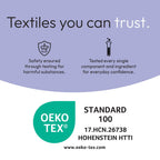 Parure de couette bohème douce et plissée Chelsea Square Evans