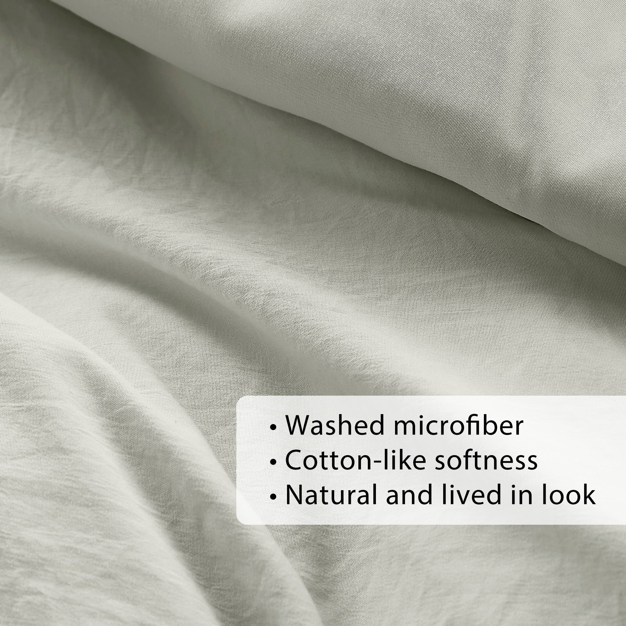 Parure de couette bohème douce et plissée Chelsea Square Evans