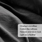 Parure de couette bohème douce et plissée Chelsea Square Evans