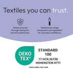 Parure de couette bohème douce et plissée Chelsea Square Evans