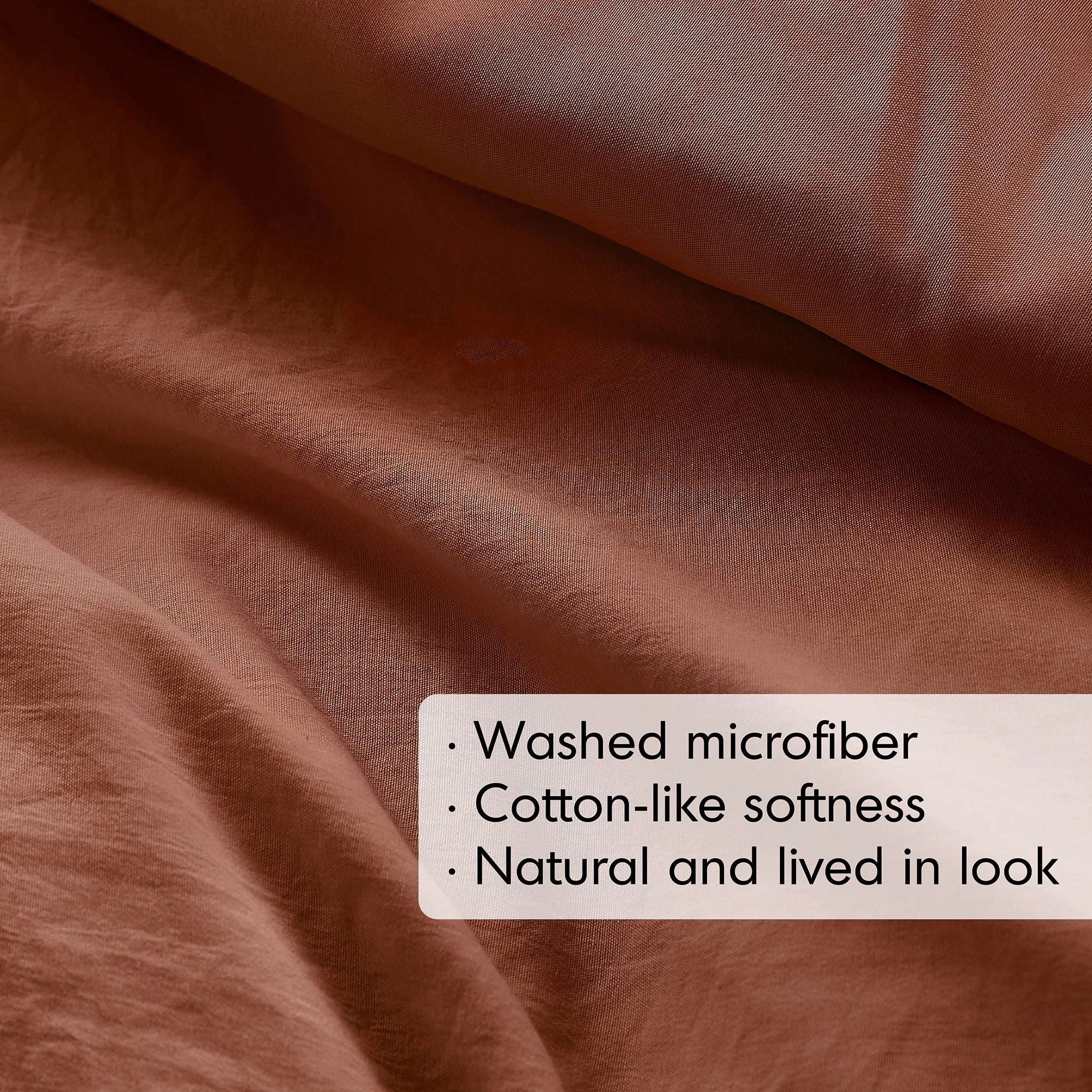 Parure de couette bohème douce et plissée Chelsea Square Evans