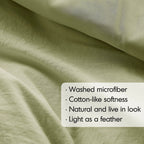 Parure de couette bohème douce et plissée Chelsea Square Evans