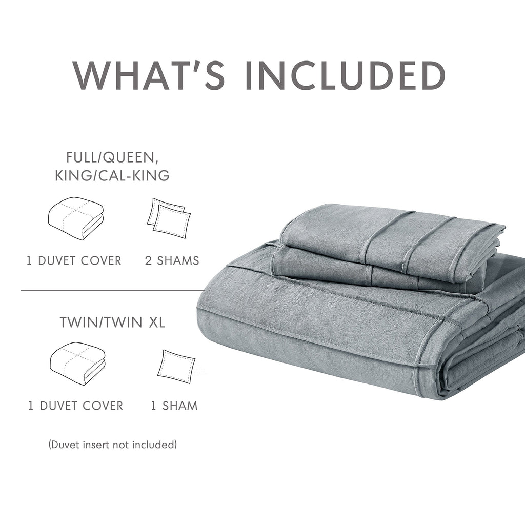 Parure de lit style bohème plissée Chelsea Square Evans Pinch