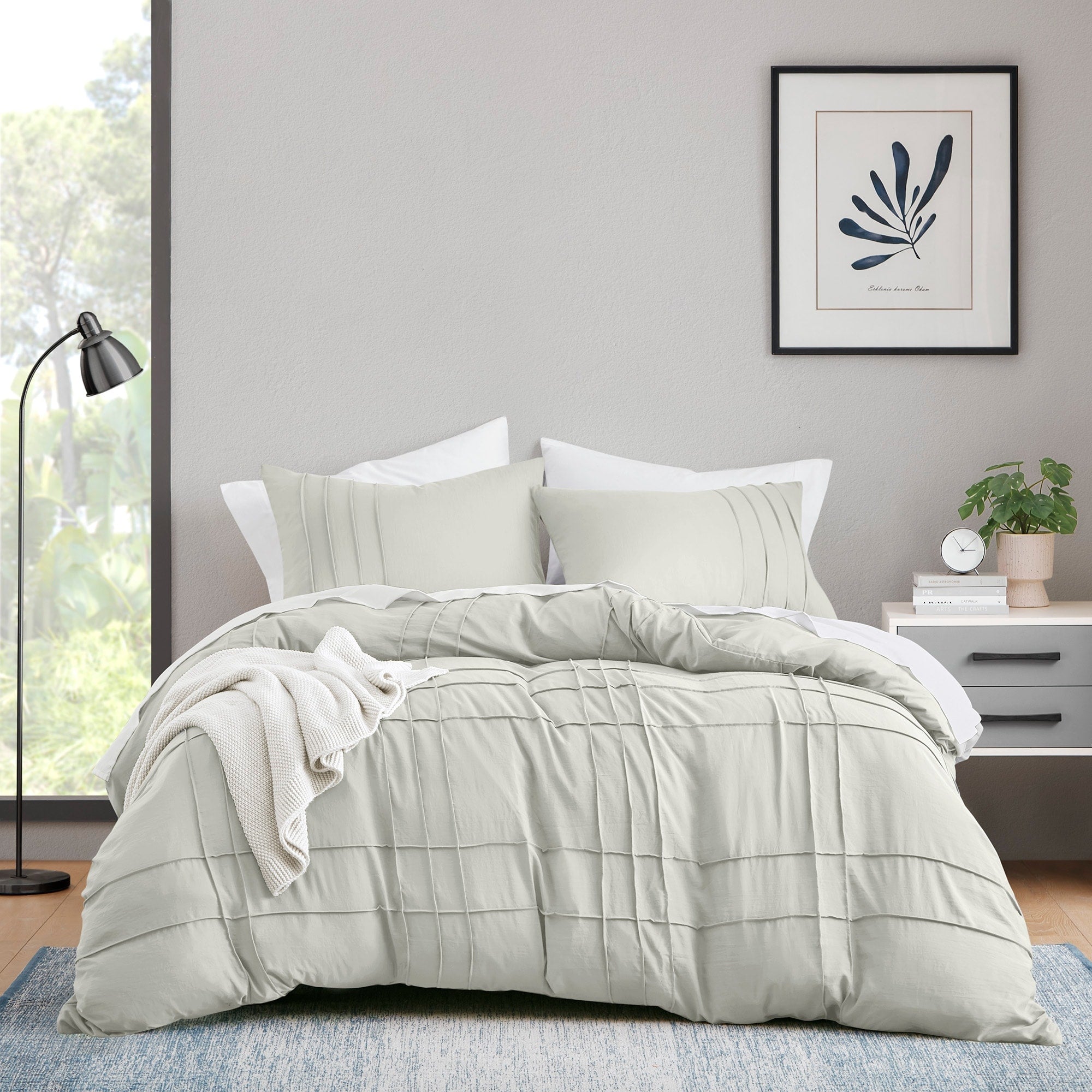 Parure de lit style bohème plissée Chelsea Square Evans Pinch