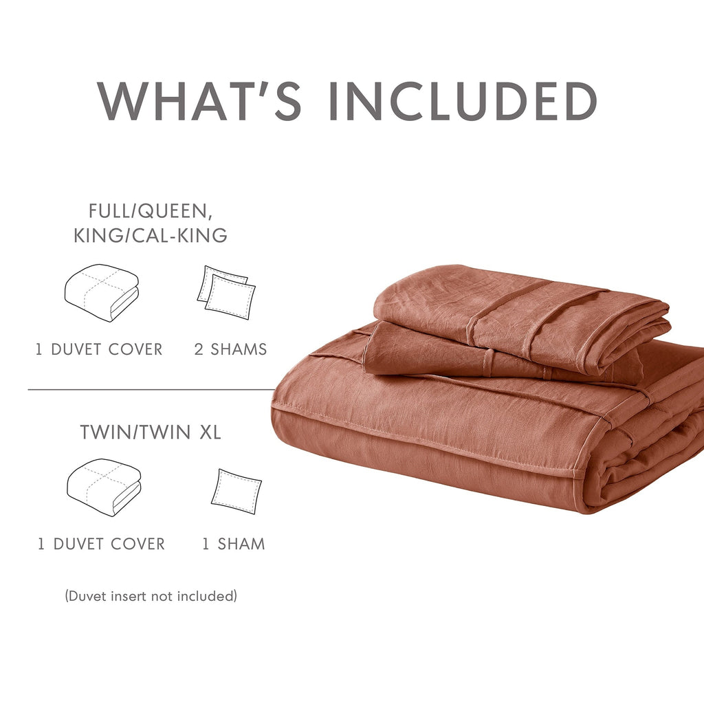 Parure de lit style bohème plissée Chelsea Square Evans Pinch