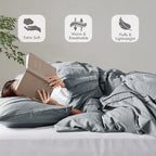 Parure de lit style bohème plissée Chelsea Square Evans Pinch