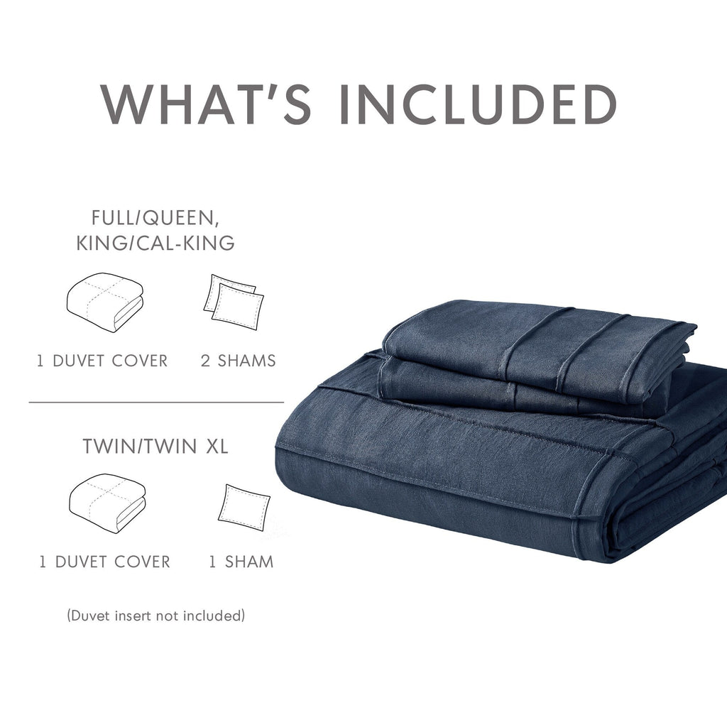 Parure de lit style bohème plissée Chelsea Square Evans Pinch