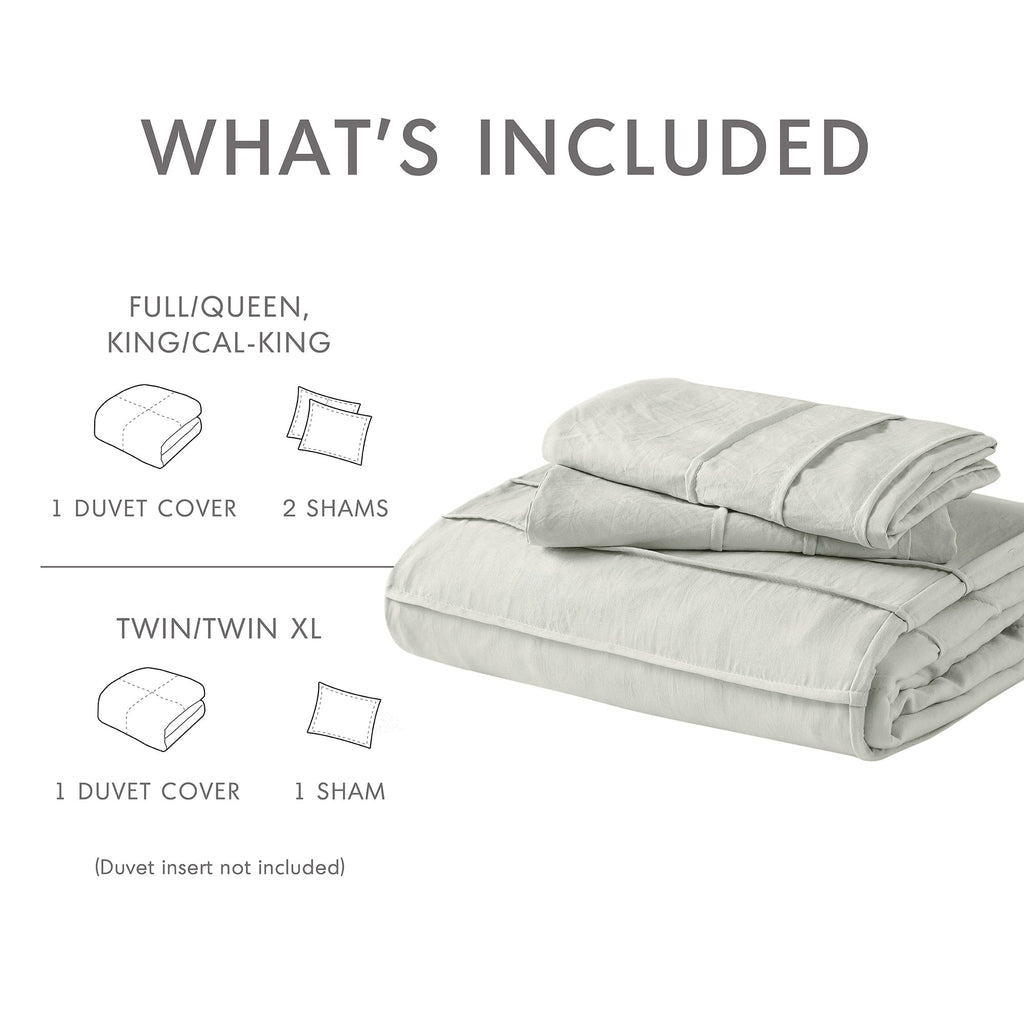 Parure de lit style bohème plissée Chelsea Square Evans Pinch