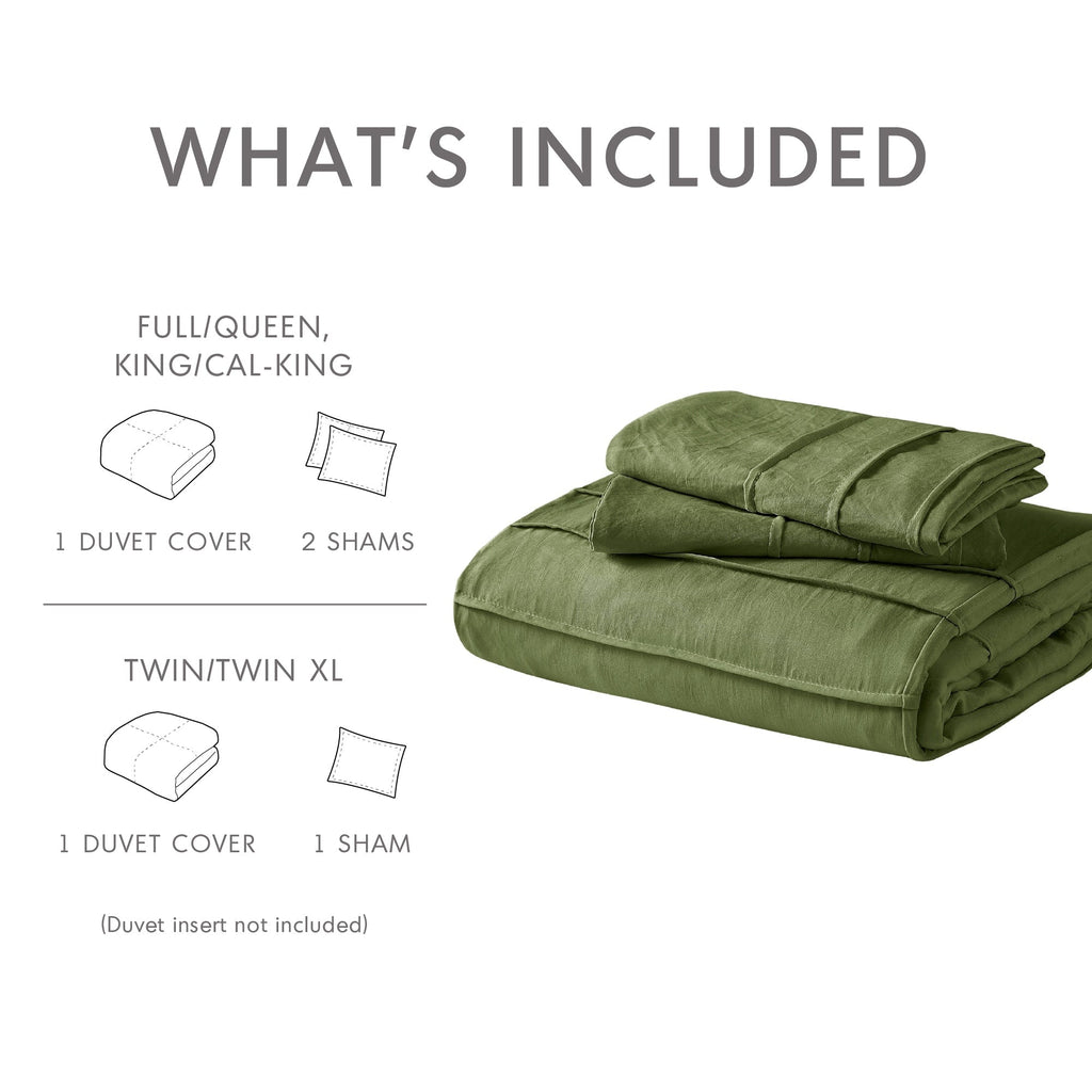 Parure de lit style bohème plissée Chelsea Square Evans Pinch