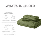 Parure de lit style bohème plissée Chelsea Square Evans Pinch