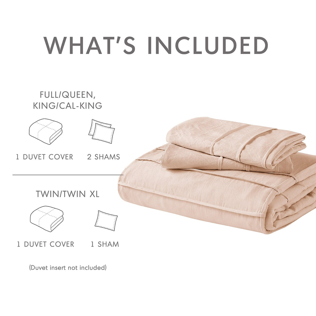 Parure de lit style bohème plissée Chelsea Square Evans Pinch