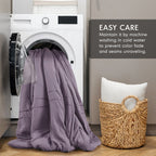 Parure de lit style bohème plissée Chelsea Square Evans Pinch