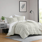 Parure de lit style bohème plissée Chelsea Square Evans Pinch