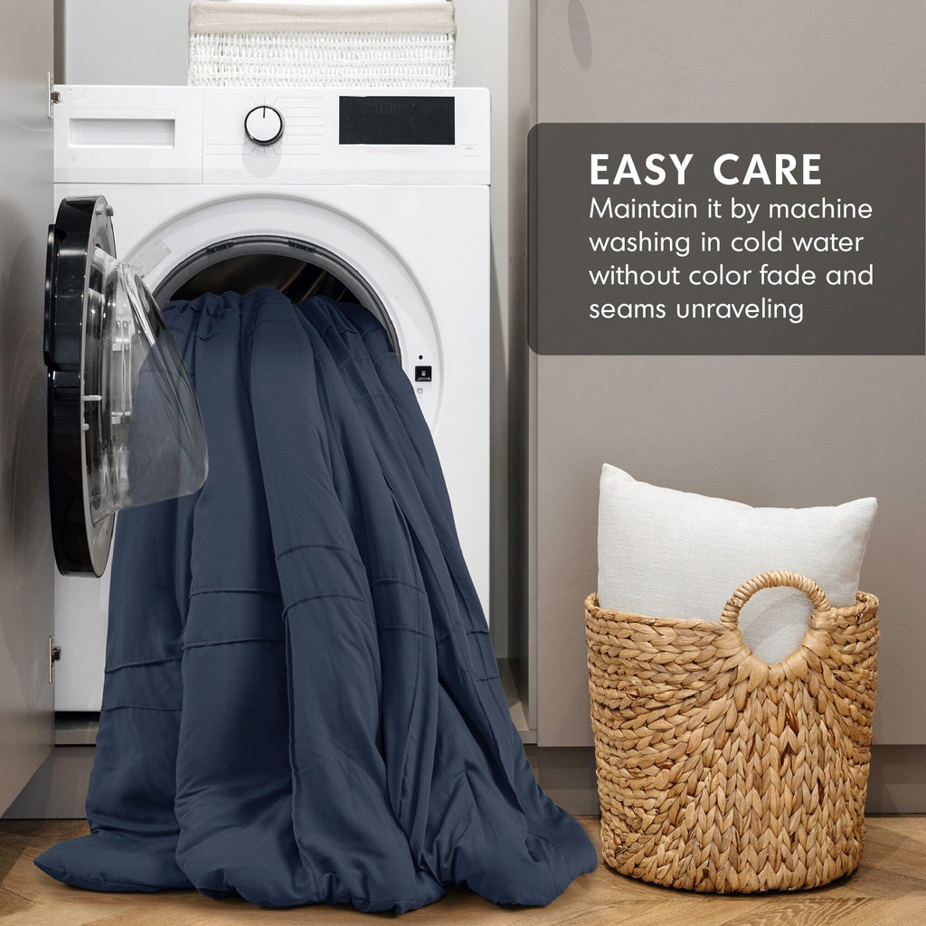 Parure de lit style bohème plissée Chelsea Square Evans Pinch