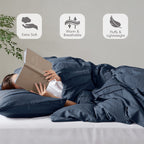 Parure de lit style bohème plissée Chelsea Square Evans Pinch